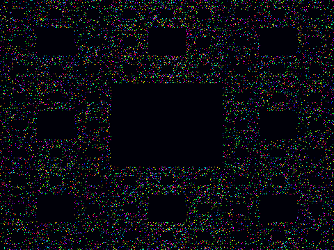 Sierpinski Carpet- Chaos Game
