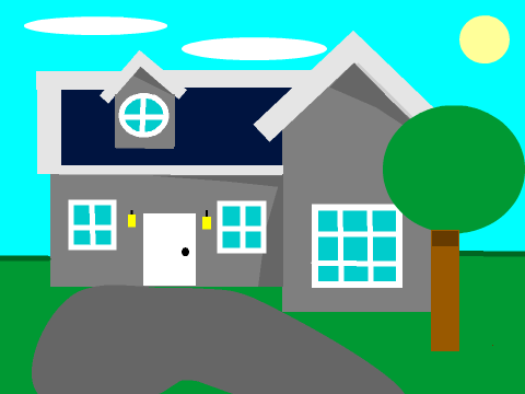 Model Home Speed Paint *Vector/Bitmap*