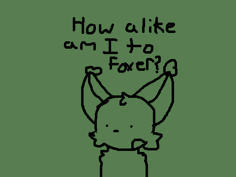 How alike are me and Foxer-