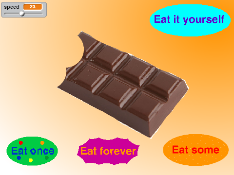 Eat some chocolate