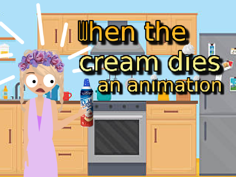 When the cream dies - an animation