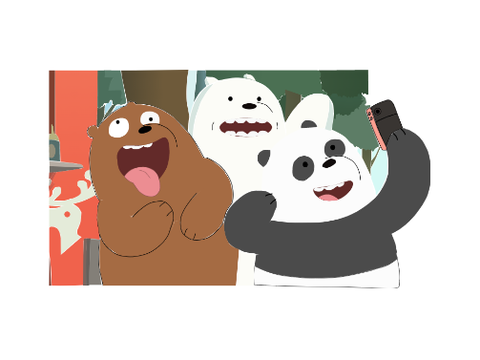 we bare bears blockshade !
