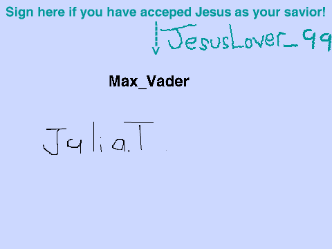 Sign if you have accepted Jesus as your savior! remix remix