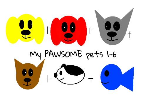 All my PAWFECT pets 1-6
