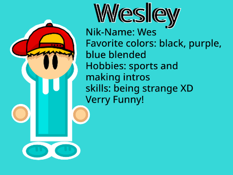 My characters and friends!