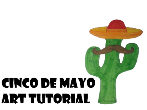 Drawing Tutorial | Cinco de Mayo Art