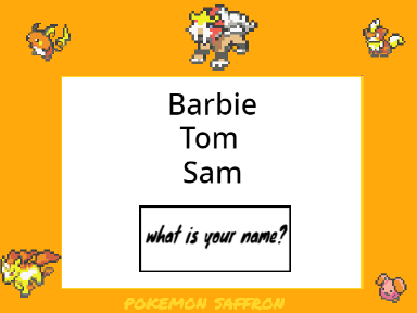 Pokemon saffron
