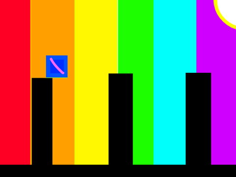 Rainbow Dashing! - A Platformer remix with music
