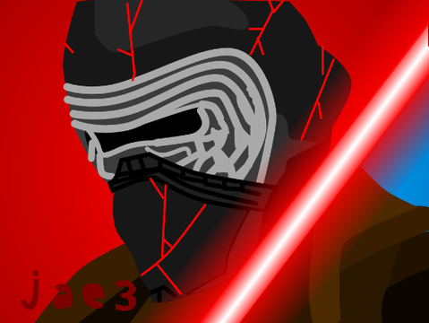 Kylo Ren Blockshade!                                                   #Art #All