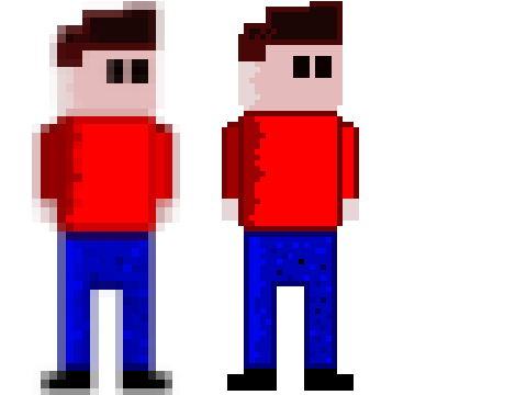 Pixel Guy 3 but Pixelified