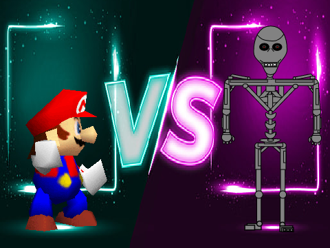 MARIO VS T-8000