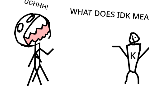 What Does "IDK" Mean?