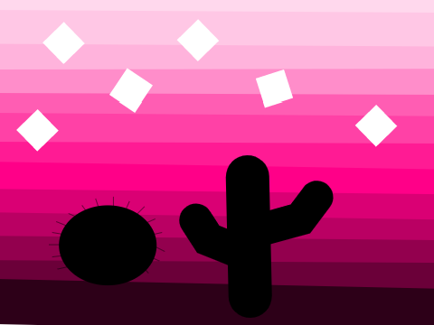 {OPEN} Flat Art Contest <3 remix "Cactus dreams"