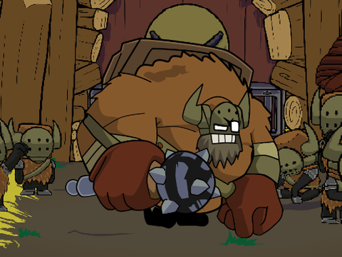 Barbarian Boss Vector