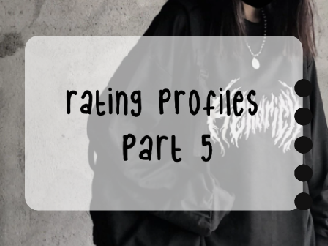↷ Rating profiles #5