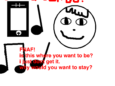 Art of Boy Listening to Music