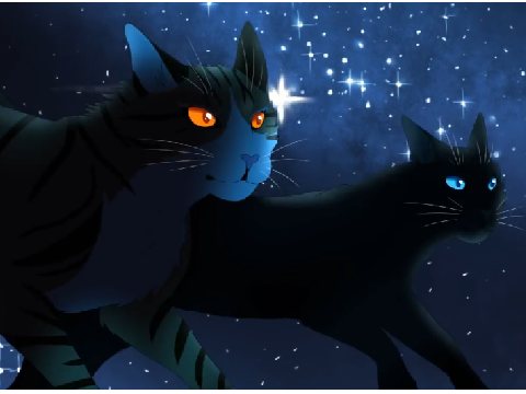 Leafpool and Crowfeather- Rewrite the Stars