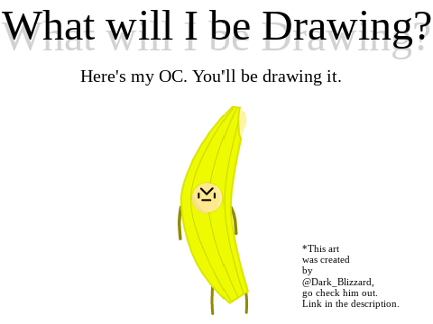 My Drawing for OC