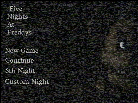 Fnaf Menu Test