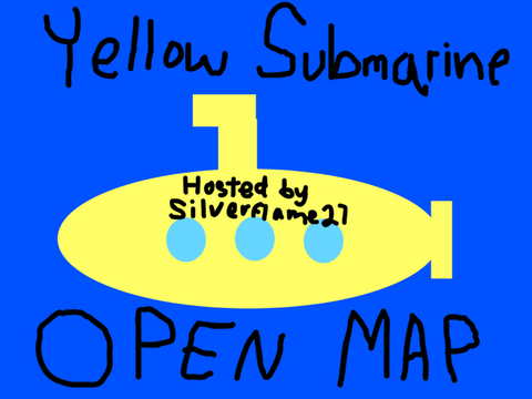 [2 PARTS LEFT] OPEN MAP- Yellow Submarine 