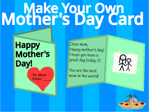 ✎ Make Your Own Mother's Day Cards || #games #art #music #all