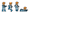 Journey to silius sprites