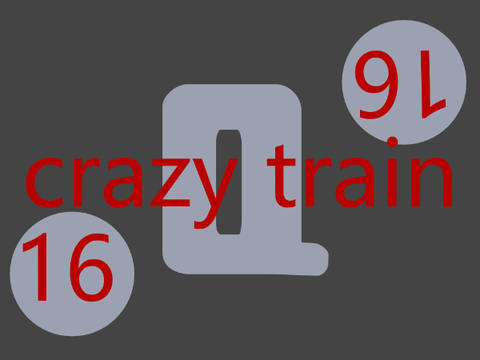 crazy train l 16
