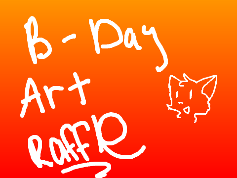 Birthday Art Raffle! :P remix