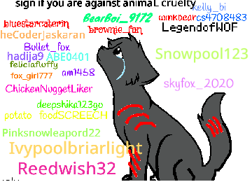 Remix and sign if you are against animal cruelty! remix remix remix remix