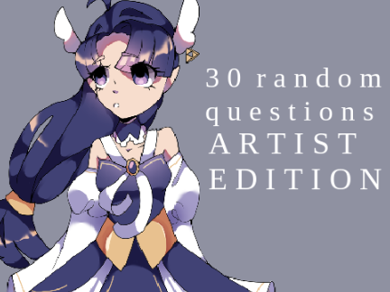 30 random questions: artist edition! remix