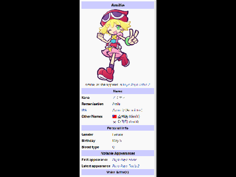 AMITIE BIRTHDAY POG