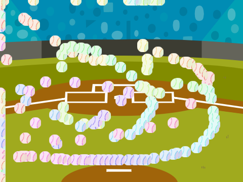 Baseball mouse effect