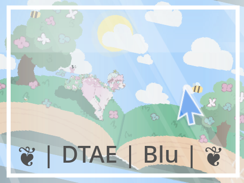 ❦ Blu || DTAE ❦