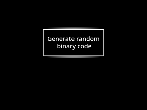 Random Binary Code Generator
