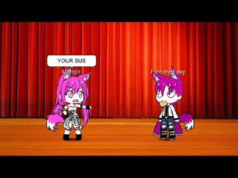Apparently, Funtime Foxy is sus