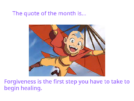 Quote of the month (Dec)
