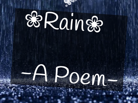 Rain (Poem)