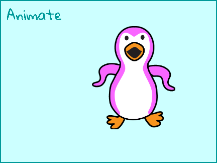 dancing penguin