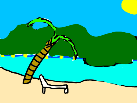 beach speedpaint 