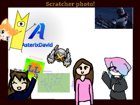 Scratcher photo. Add yourself or your oc!! remix remix remix remix remix remix remix remix