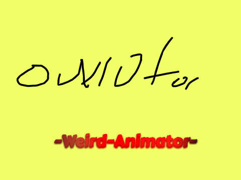 Outro for -Weird-Animator-