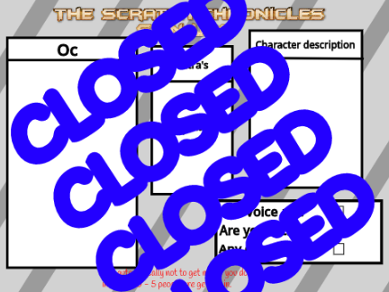 |I The Scratch Chronicles Sign Ups I| {CLOSED}