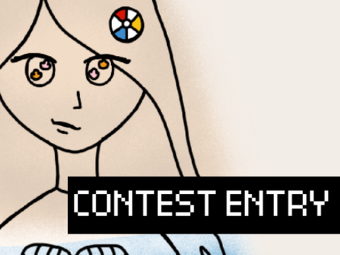✎┊beachy peachy || contest entry