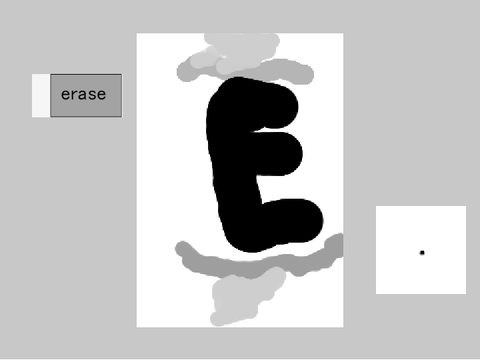 E drawing E