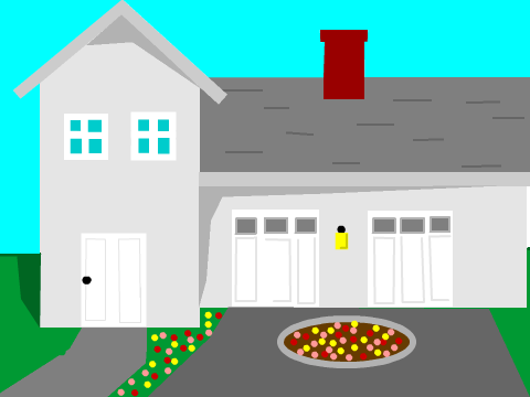 Model Home Speed Paint *Vector*