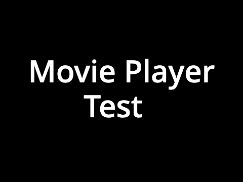 Movie Player Demo