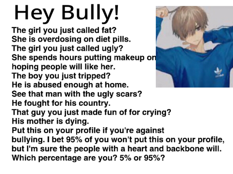 Remix this if you are against bullying!!!