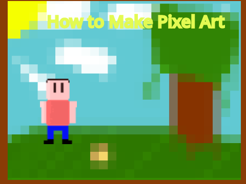 How to Make Pixel Art Part 4: Backdrops