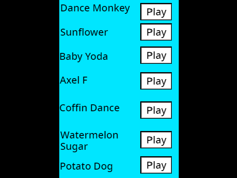 Song Playlist