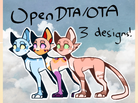 open dta/ota - 3 designs! [ song-based ? ]
